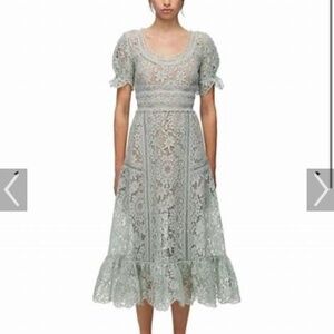 Self portrait GUIPURE LACE dress